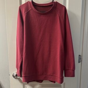 Red Crewneck Sweatshirt